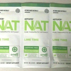 Pruvit Ketones Sample Pack Lime Caffeine Free